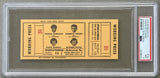FOREMAN, GEORGE-JON "DINO" DENNIS & ROBERTO DURAN-ALVARO ROJAS ON SITE FULL TICKET (1976-PSA/DNA MINT 9)