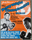 FOREMAN, GEORGE-JOE FRAZIER I CLOSED CIRCUIT PROGRAM (1973)