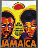 FOREMAN, GEORGE-JOE FRAZIER I OFFICIAL PROGRAM (1973-SIGNED BY PEARL BAILEY)