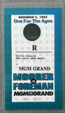 FOREMAN, GEORGE-MICHAEL MOORER PRESS CREDENTIAL (1994)