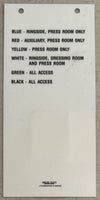 FOREMAN, GEORGE-TOMMY MORRISON PRESS CREDENTIAL (1993)