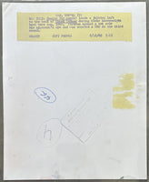 FOREMAN, GEORGE-CHUCK WEPNER ORIGINAL TYPE 1 WIRE PHOTO (1969)