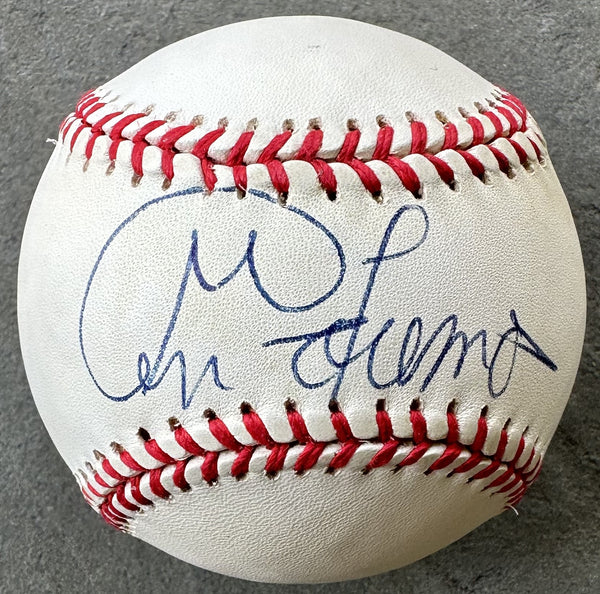 FOREMAN, GEORGE SIGNED BASEBALL