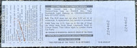 FOREMAN, GEORGE-TERRY ANDERSON ON SITE FULL TICKET (1990)