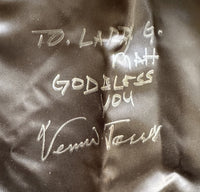 FORREST, VERNON SIGNED BOXING TRUNKS