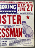 FOSTER, BOB-MARK TESSMAN ON SITE POSTER (1970)