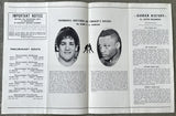 FRAZIER, JOE-OSCAR BONAVENA I OFFICIAL PROGRAM (1966)