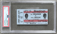 FRAZIER, JOE-TONY DOYLE ON SITE TICKET STUB (1967-PSA/DNA EX 5)