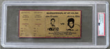 FRAZIER, JOE-JIMMY ELLIS II ON SITE FULL TICKET (1975-PSA/DNA EX 5)