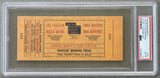 FRAZIER, JOE-BUSTER MATHIS & GRIFFITH-BENVENUTI ON SITE FULL TICKET (1968-PSA/DNA VG-EX 4)