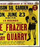FRAZIER, JOE-JERRY QUARRY I ON SITE POSTER (1969)