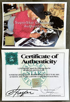 FRAZIER, JOE SIGNED LARGE FORMAT PHOTO (ALI 1ST FIGHT-SUPERSTAR GREETINGS CERT)