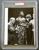 FRAZIER, JOE ORIGINAL TYPE 1 PHOTO (1971-WEIGHING IN FOR FIRST ALI FIGHT-PSA/DNA)