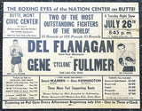 FULLMER, GENE-DEL FLANAGAN ON SITE POSTER (1955)