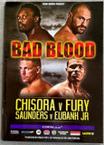 FURY, TYSON-DEREK CHISORA OFFICIAL PROGRAM (2014)