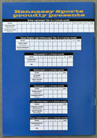 FURY, TYSON-MARCEL ZELLER OFFICIAL PROGRAM (2009-FURY 2ND PRO FIGHT)