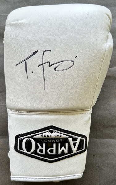 FURY, TYSON SIGNED BOXING GLOVE