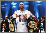 FURY, TYSON SIGNED PHOTO (PSA/DNA)