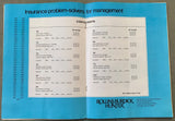 1978 NEW YORK CITY-CHICAGO GOLDEN GLOVES INTERCITY CHAMPIONSHIP PROGRAM (BILLY COSTELLO, DAVEY MOORE, ALEX RAMOS, RENALDO SNIPES)