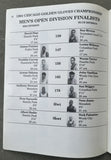 GOLDEN GLOVES OFFICIAL PROGRAM (1994-NATE JONES, FRES OQUENDO, FIRST WOMEN'S COMPETITION)