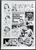 GALLO, BILL MOST MEMORABLE BOXING MOMENTS POSTER