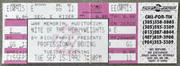 COOPER, BERT-ROCKY PEPELI & MARK GASTINEAU-RICK HOARD & TEX COBB-SONNY BARCH ON SITE FULL TICKET (1992)
