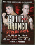 GATTI, ARTURO-GIANLUCA BRANCO OFFICIAL PROGRAM (2004)