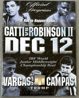 GATTI, ARTURO-IVAN ROBINSON II OFFICIAL PROGRAM (1998)
