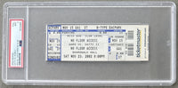 GATTI, ARTURO-MICKY WARD II FULL TICKET (2002-PSA/DNA FULL MINT 9)