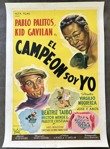 GAVILAN, KID EL CAMPEON SOY YO MOVIE POSTER (1960)