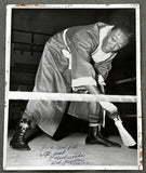 GAVILAN, KID VINTAGE SIGNED STUDO PHOTO (SIGNED IN 1952)