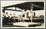 GIBBONS, TOMMY TRAINING CAMP REAL PHOTO POSTCARD LOT OF 8 (1923-PREPARING FOR DEMPSEY)