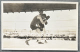 GIBBONS, TOMMY TRAINING CAMP REAL PHOTO POSTCARD LOT OF 8 (1923-PREPARING FOR DEMPSEY)