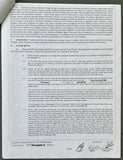 GOLOTA, ANDREW SIGNED BOUT AGREEMENT (LAMON BREWSTER FIGHT)