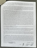 GOLOTA, ANDREW SIGNED BOUT AGREEMENT (LAMON BREWSTER FIGHT)