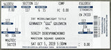 GOLOVKIN, GENNADY "GGG"-SERGIY DEREVYANCHENKO ON SITE FULL TICKET (2019)