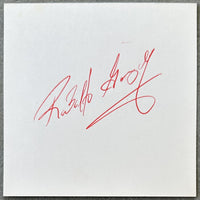 GONZALEZ, RODOLFO CUT SIGNATURE