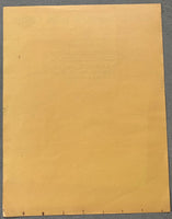 GREB, HARRY-TIGER FLOWERS LETTERHEAD (RARE-1924)