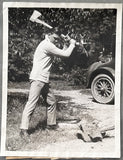 GREB, HARRY ORIGINAL TYPE 1 PHOTO (1923-TRAINING FOR WILSON)