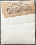 GREB, HARRY ORIGINAL TYPE 1 PHOTO (1923-TRAINING FOR WILSON)