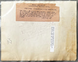 GREB, HARRY-JOHNNY WILSON ORIGINAL TYPE 1 ACTION WIRE PHOTO (1923)