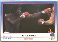 GREEN, MITCH "BLOOD" SIGNED KAYO CARD (1991)