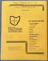 GREGORY, STEVE-ELISHA OBED OFFICIAL PROGRAM (1980)