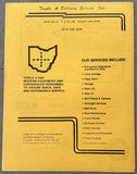 GREGORY, STEVE-ELISHA OBED OFFICIAL PROGRAM (1980)