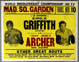 GRIFFITH, EMILE-JOEY ARCHER II ON SITE POSTER (1967)