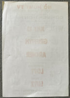 GRIFFITH, EMILE-JOEY ARCHER ORIGINAL BROADSIDE POSTER (1966)
