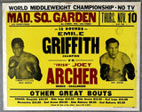 GRIFFITH, EMILE-JOEY ARCHER II ON SITE POSTER (1967)