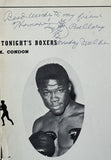 GRIFFITH, EMILE-JOEY ARCHER OFFICIAL PROGRAM (1966-SIGNED BY MICKEY WALKER)