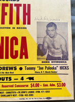 RIFFITH, EMILE-DICKIE DIVERONICA SIGNED ON SITE POSTER (1969-SIGNED BY BOTH)