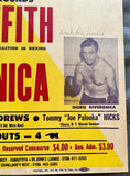 RIFFITH, EMILE-DICKIE DIVERONICA SIGNED ON SITE POSTER (1969-SIGNED BY BOTH)